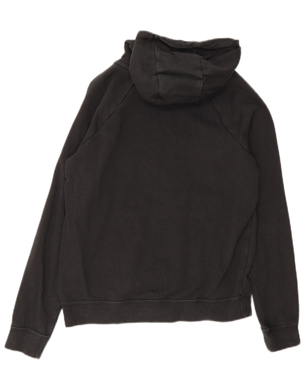 Jumper com capuz feminino Nike Loose Fit UK 10 pequeno algodão preto