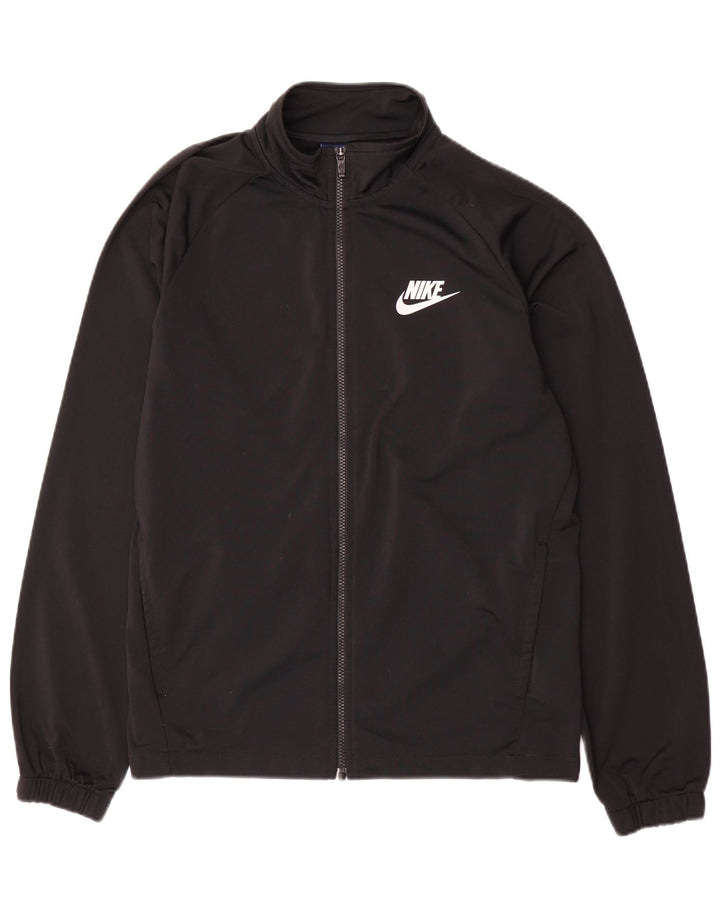 Nike Mens Treino Top Jaqueta Médio Poliéster Preto