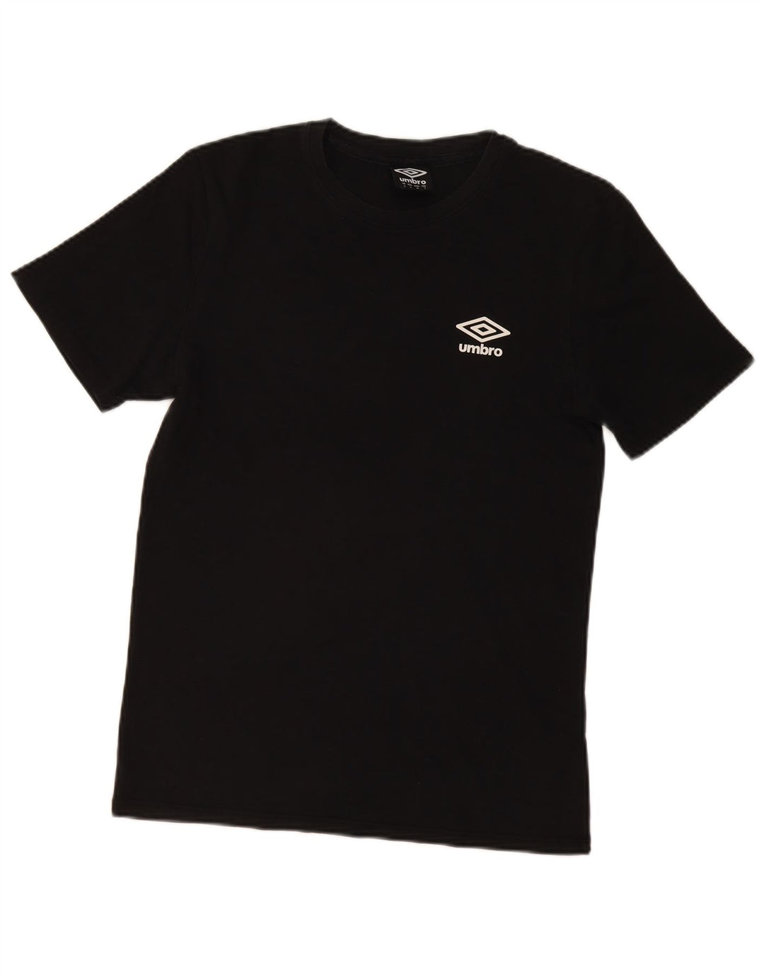 Camiseta masculina UMBRO top pequeno algodão preto