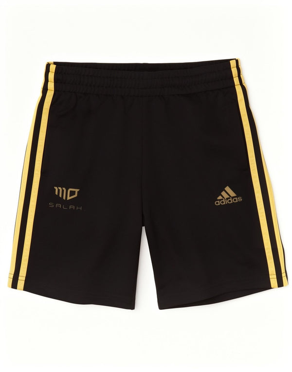 Shorts esportivos gráficos Adidas Boys MESSI 9-10 anos W25 L7 preto esportivo