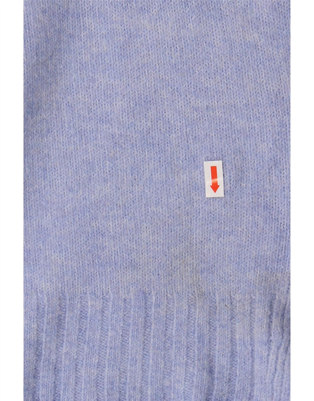 Suéter feminino Marks & Spencer com gola redonda Reino Unido 10 pequeno azul acrílico