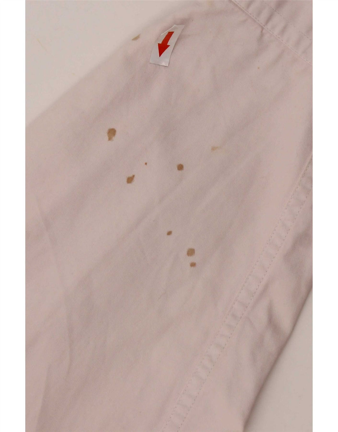 Camisa masculina Tommy Hilfiger grande algodão colorblock branco