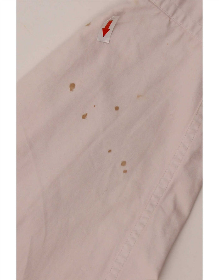 Camisa masculina Tommy Hilfiger grande algodão colorblock branco
