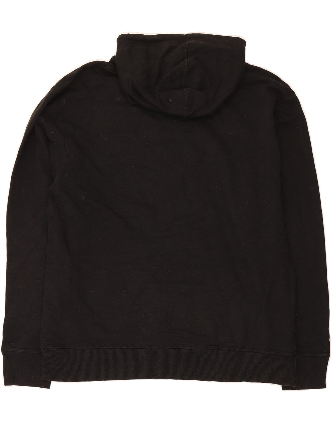 CHAMPION Mens Graphic Hoodie Jumper XL Black Cotton Vintage Champion and Second-Hand Champion from Messina Hembry 