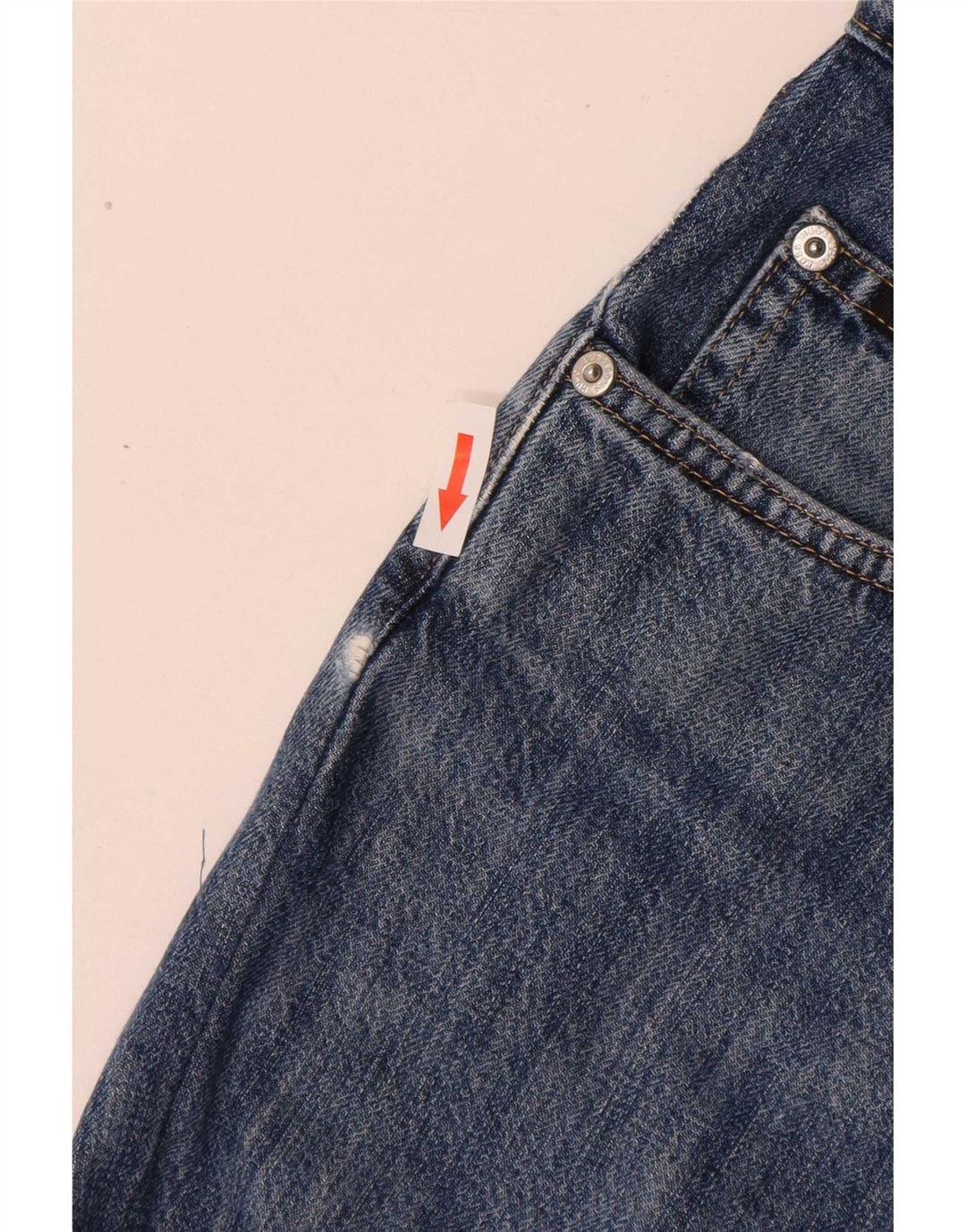 Hugo Boss Jeans reto masculino W32 L29 azul