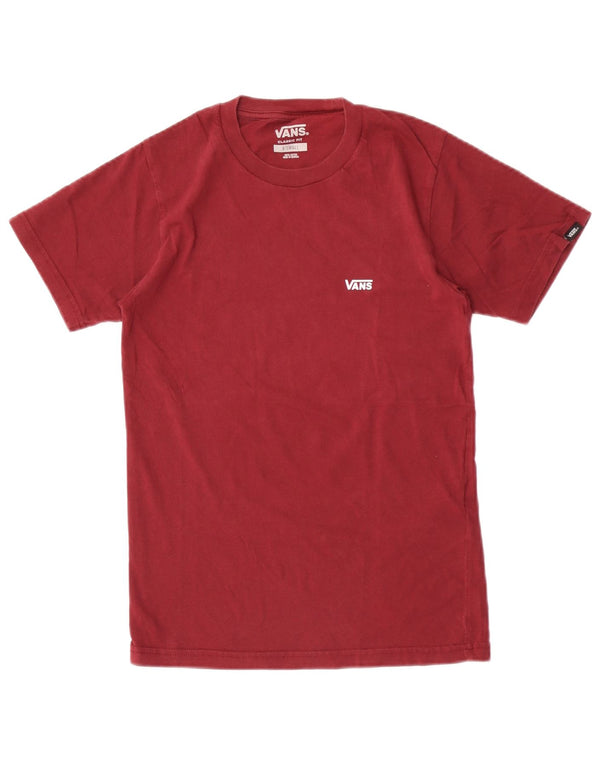 Camiseta Vans Masculina Classic Fit Top XS Marrom Algodão
