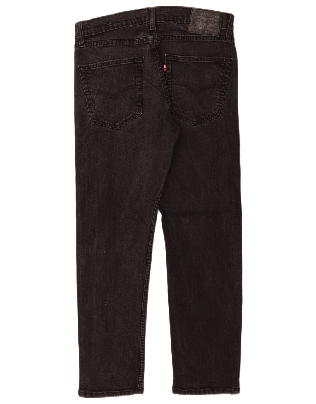 Levi's Masculino 502 Tapered Jeans W32 L30 Algodão Preto