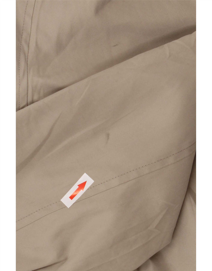 Jaqueta bomber masculina Marks & Spencer UK 38 poliéster bege médio