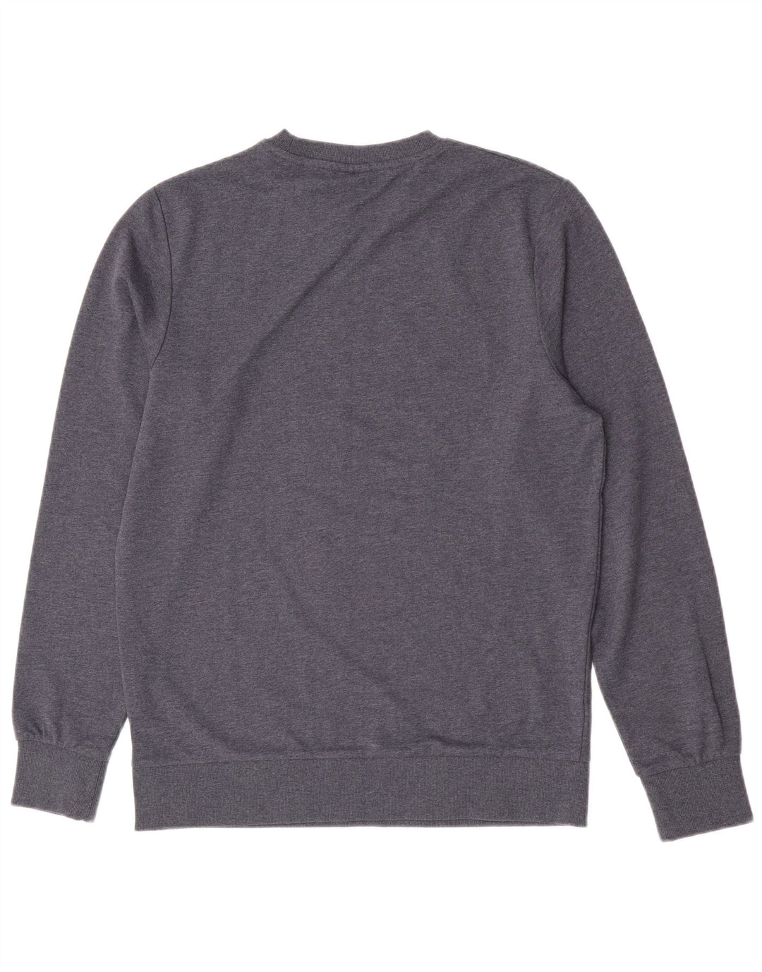 Jack & Jones moletom gráfico masculino jumper médio azul manchado de algodão
