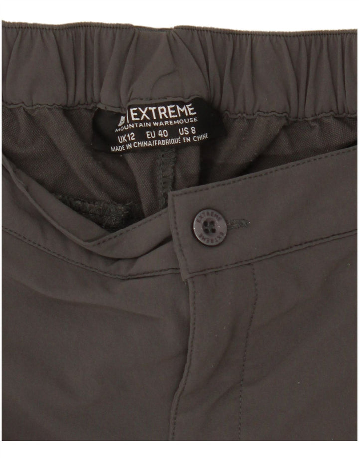 Shorts cargo feminino Mountain Warehouse UK 12 médio W29 cinza