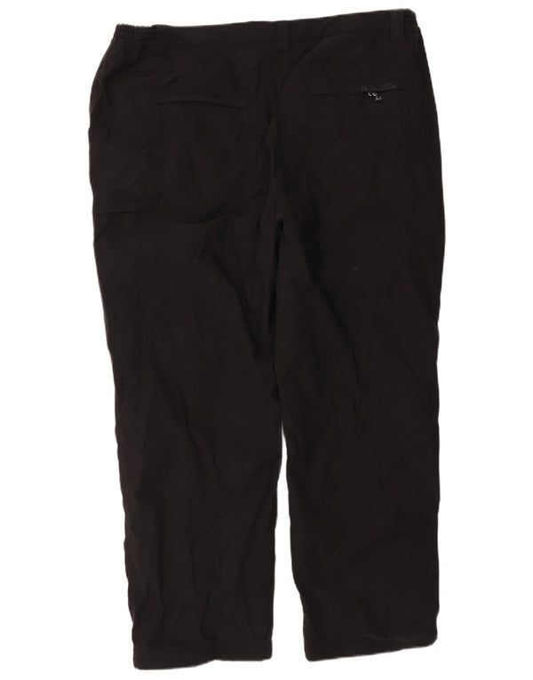 Calça corta-vento feminina Mountain Warehouse UK 18 XL W40 L29 preta