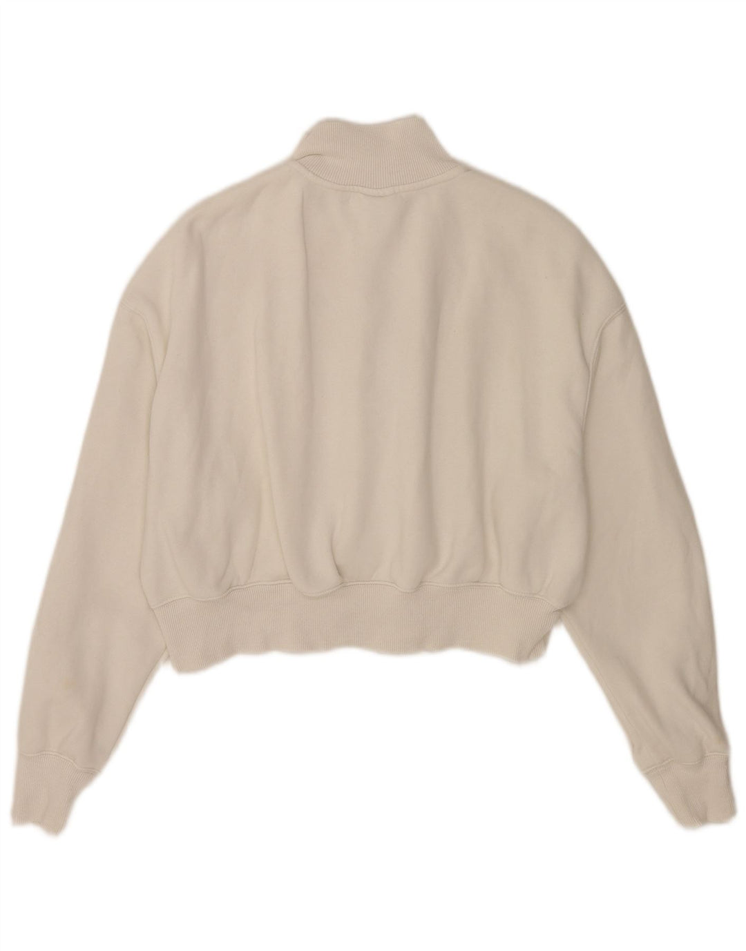 Moletom Nike feminino oversized com zíper e gola alta UK 10 pequeno branco