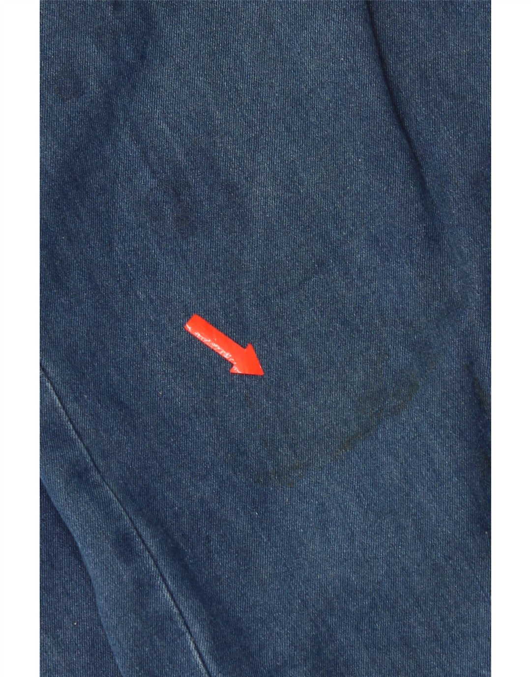 Trussardi Mens Straight Jeans W33 L30 Azul Algodão