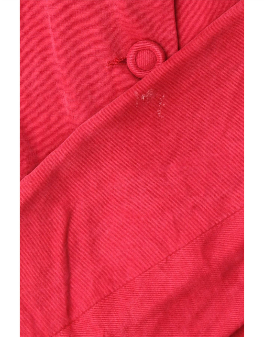 Jaqueta blazer feminina Monsoon com 5 botões Reino Unido 14 viscose vermelha média