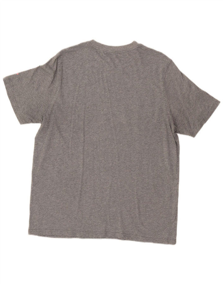 Camiseta gráfica masculina PUMA grande cinza