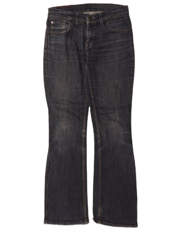 Calça jeans feminina Levi's 514 Bootcut W30 L32 azul marinho algodão