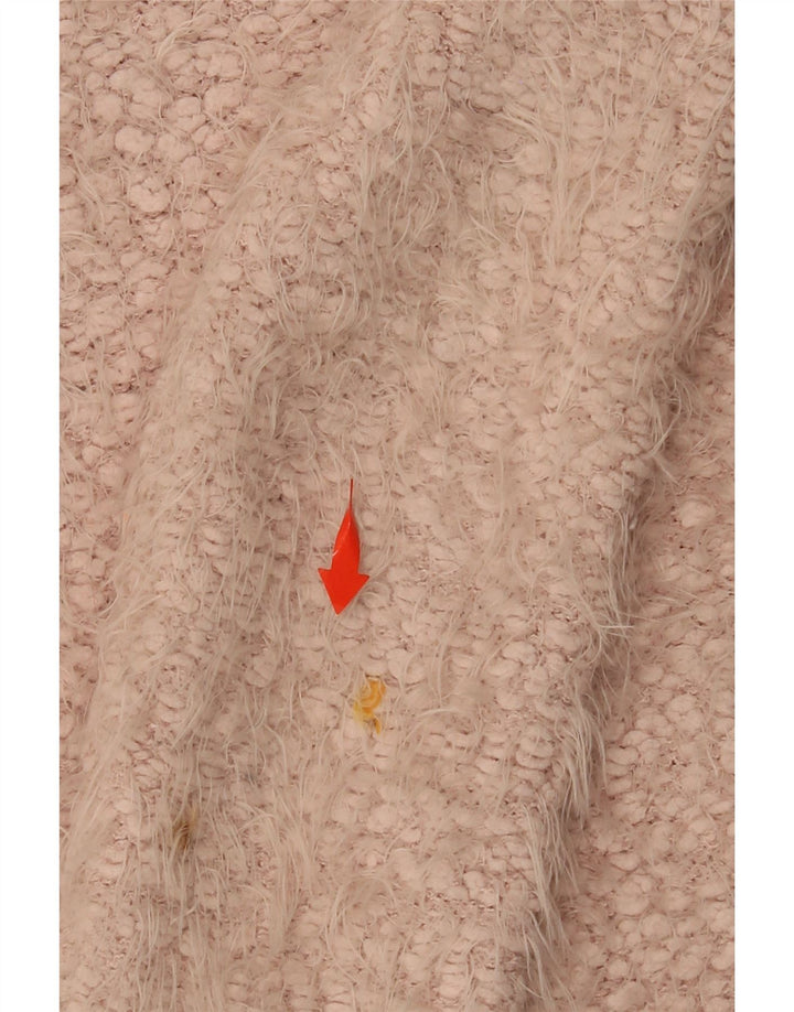 Suéter cardigã feminino ZARA 13-14 anos poliéster rosa