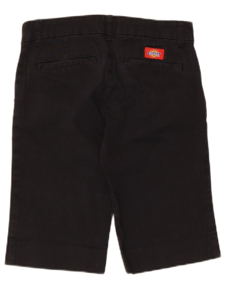 Shorts Chino feminino Dickies US 3 pequeno W28 algodão preto
