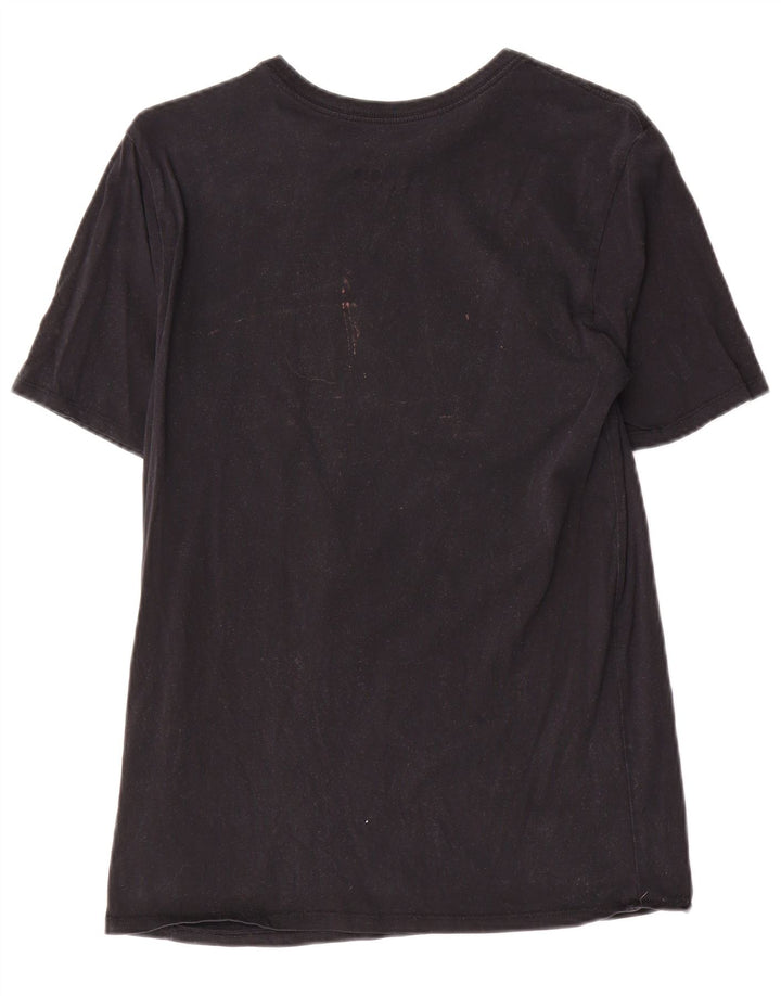 Camiseta Jordan masculina gráfica Top médio algodão preto