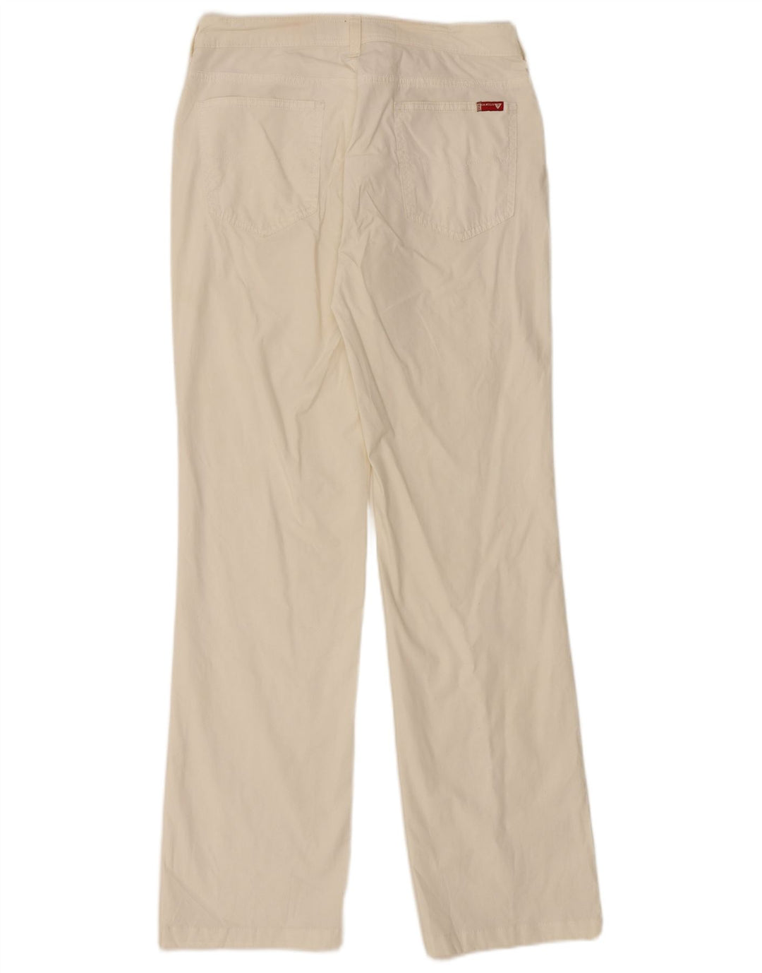 Guess Calça feminina casual bootcut W32 L31 branca