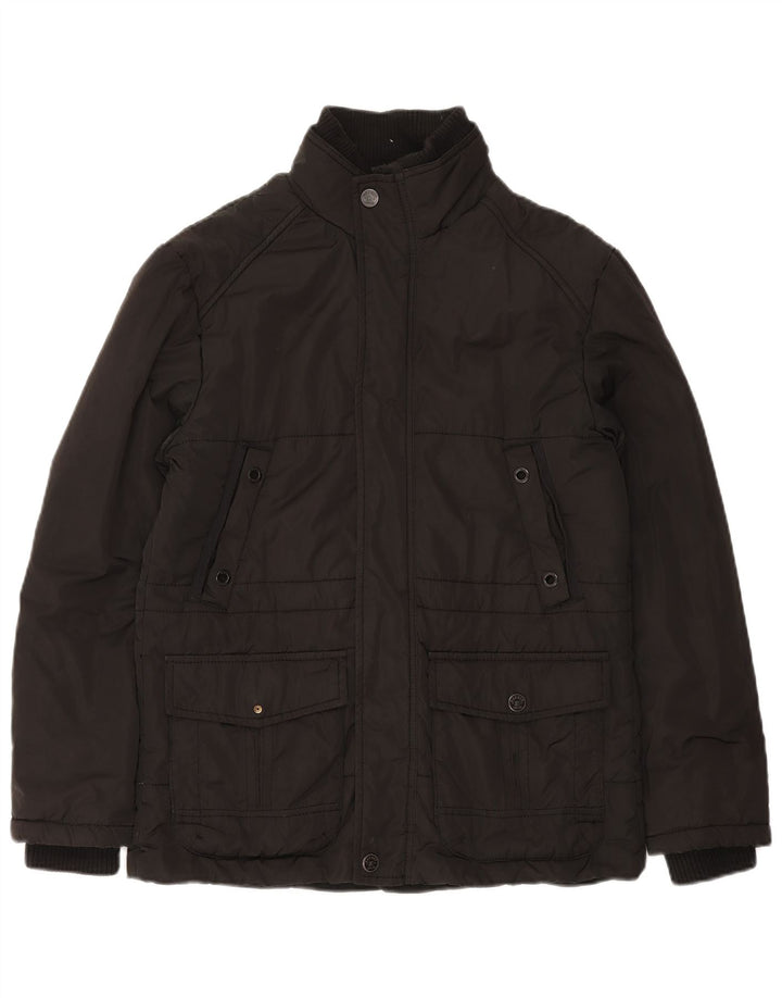Jaqueta acolchoada masculina ESPRIT UK 38 médio preto