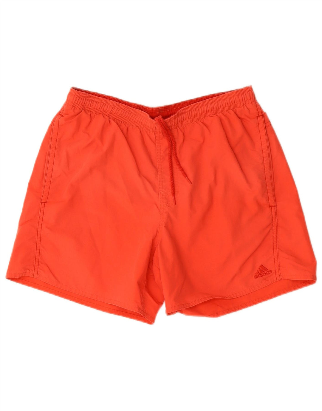 Shorts esportivos masculinos Adidas pequenos poliamida vermelha