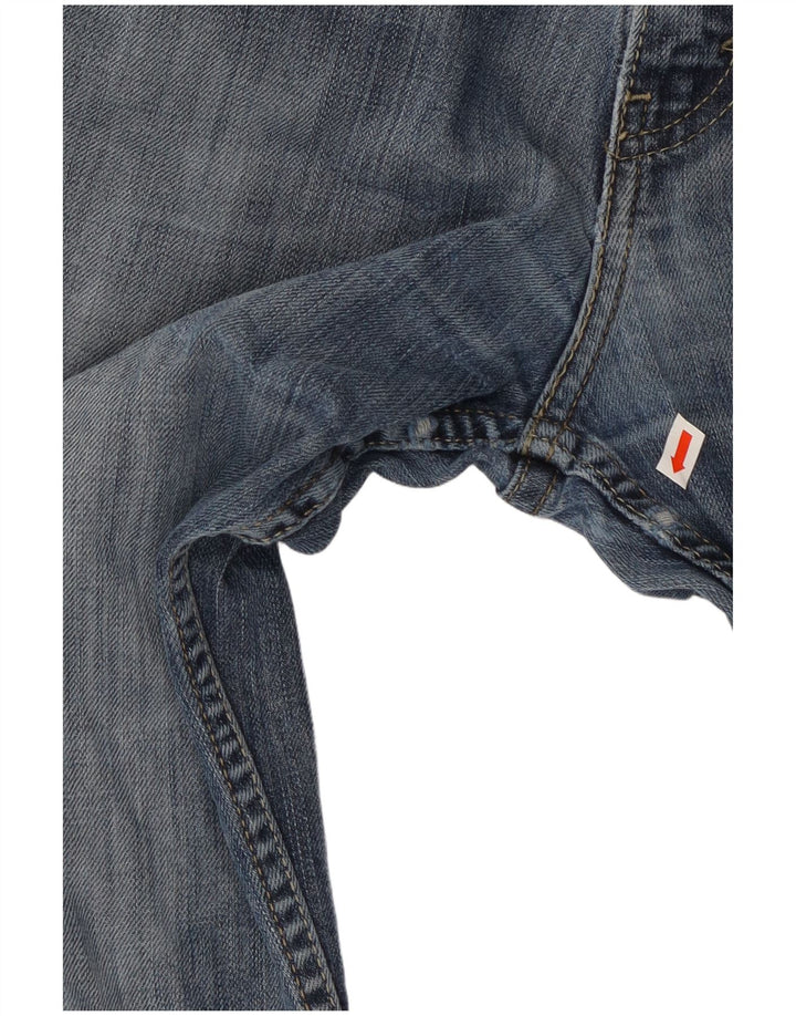 Calça jeans reta masculina Levi's W32 L30 azul algodão