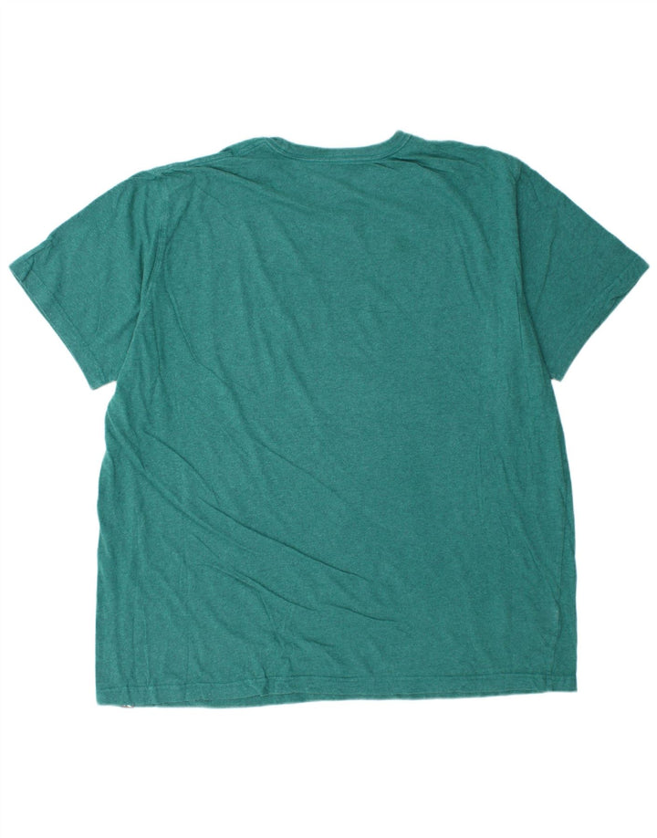 EDDIE BAUER Camiseta masculina Top 2XL Algodão Verde