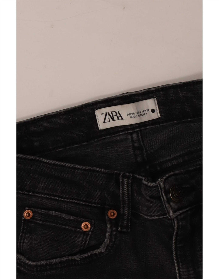 Zara Jeans Slim Feminino EU 36 XS W26 L26 Preto