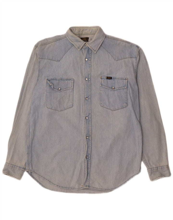 Camisa jeans LEE Boys 13-14 anos azul