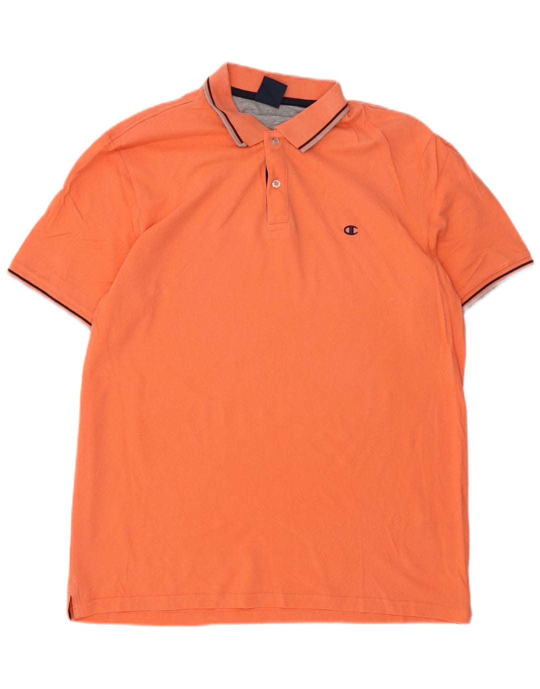 Camisa polo masculina Champion 2XL algodão laranja