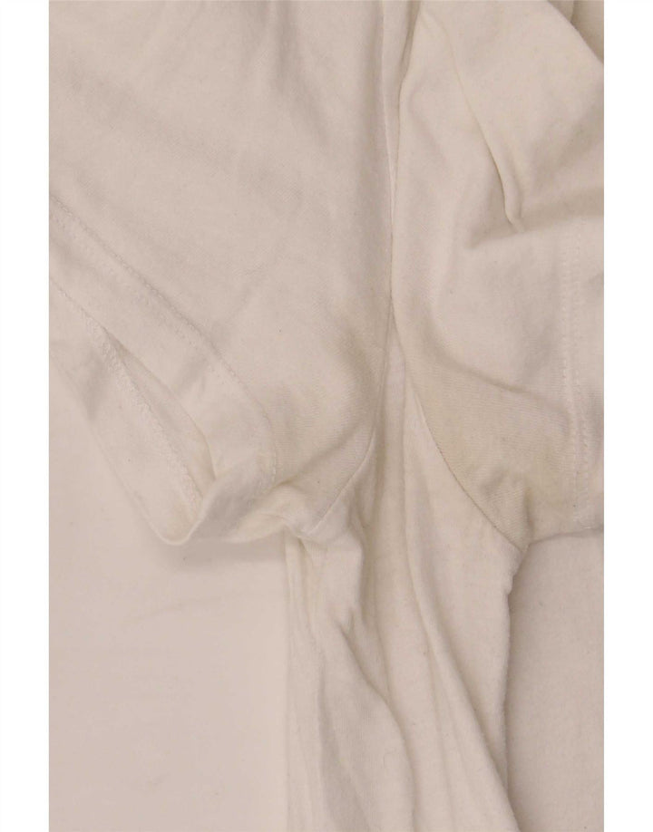 Camiseta gráfica masculina Levi's Top pequeno algodão branco