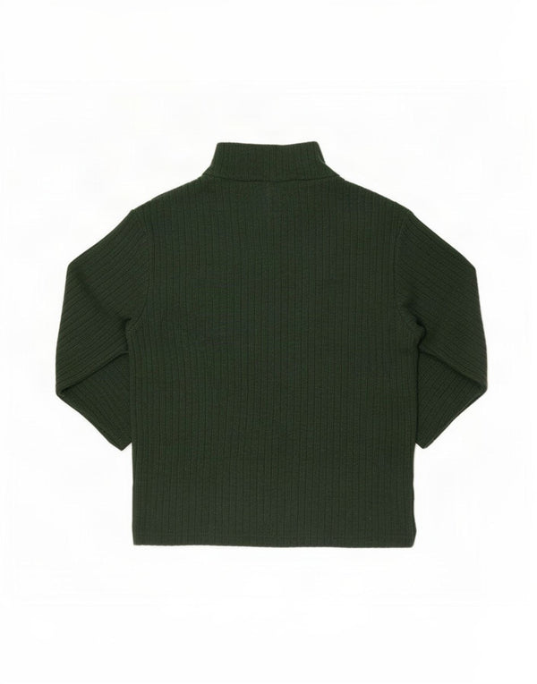 Blusa feminina Zara Top UK 8 pequena viscose verde