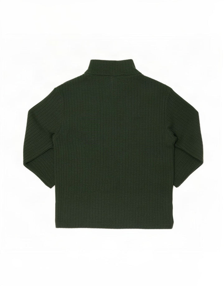 Blusa feminina Zara Top UK 8 pequena viscose verde
