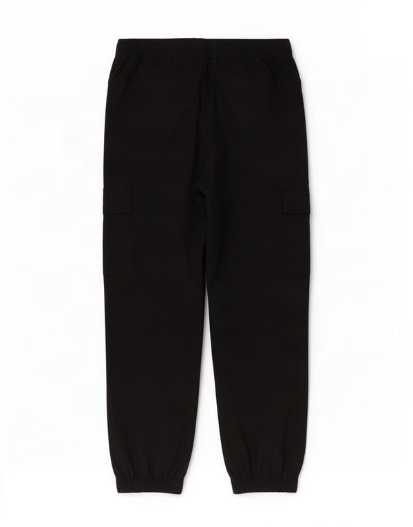 Calça cargo masculina Marks & Spencer XL W38 L30 algodão preto