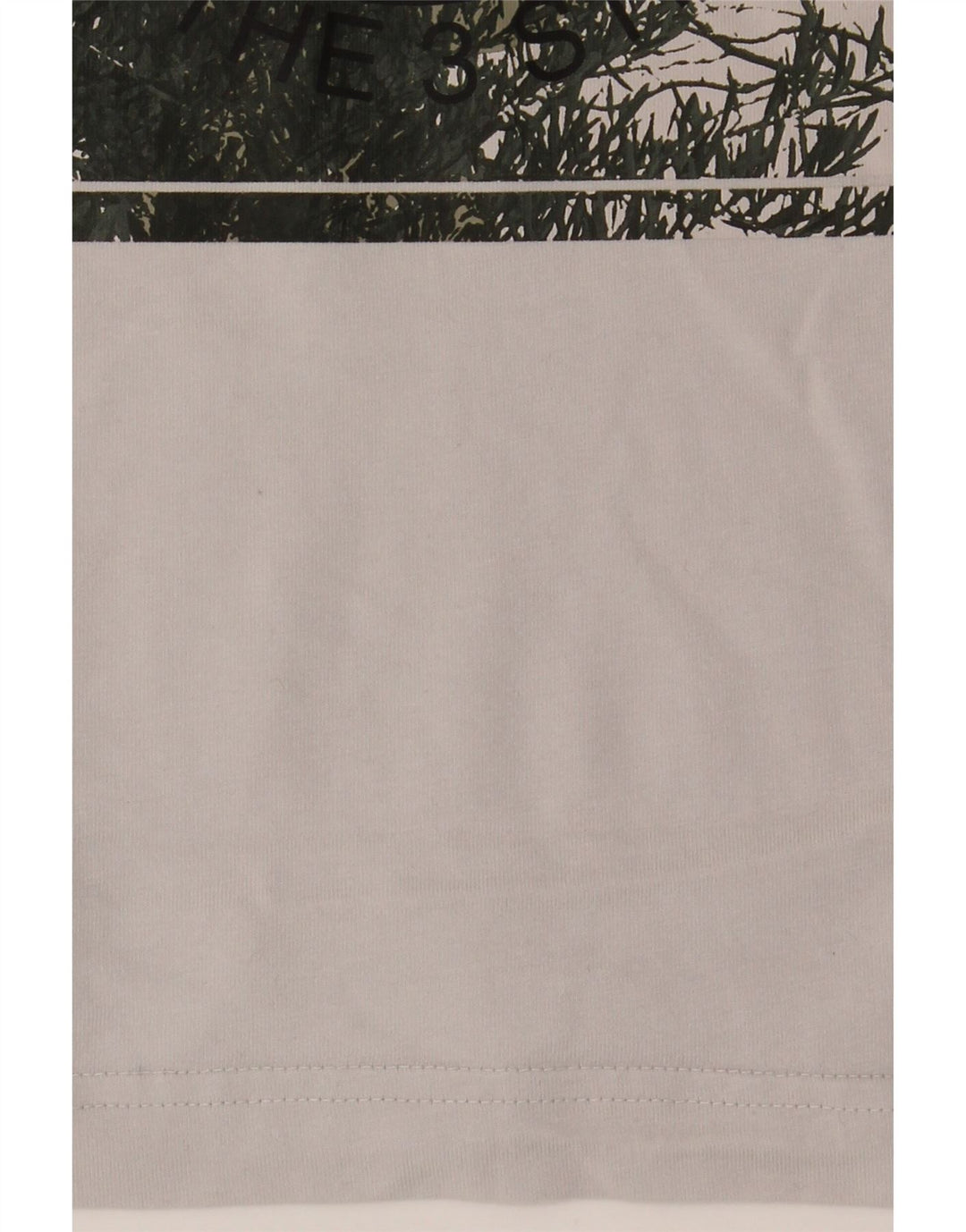 Adidas Mens Graphic T-Shirt Top Pequeno Algodão Branco