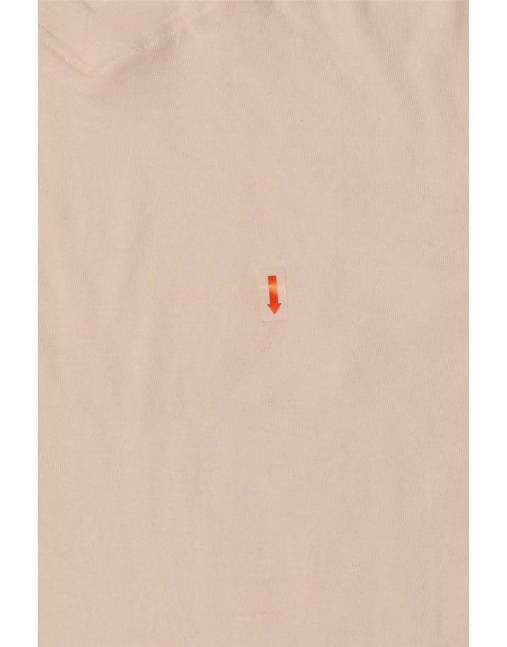Camiseta masculina LEVI'S grande algodão branco