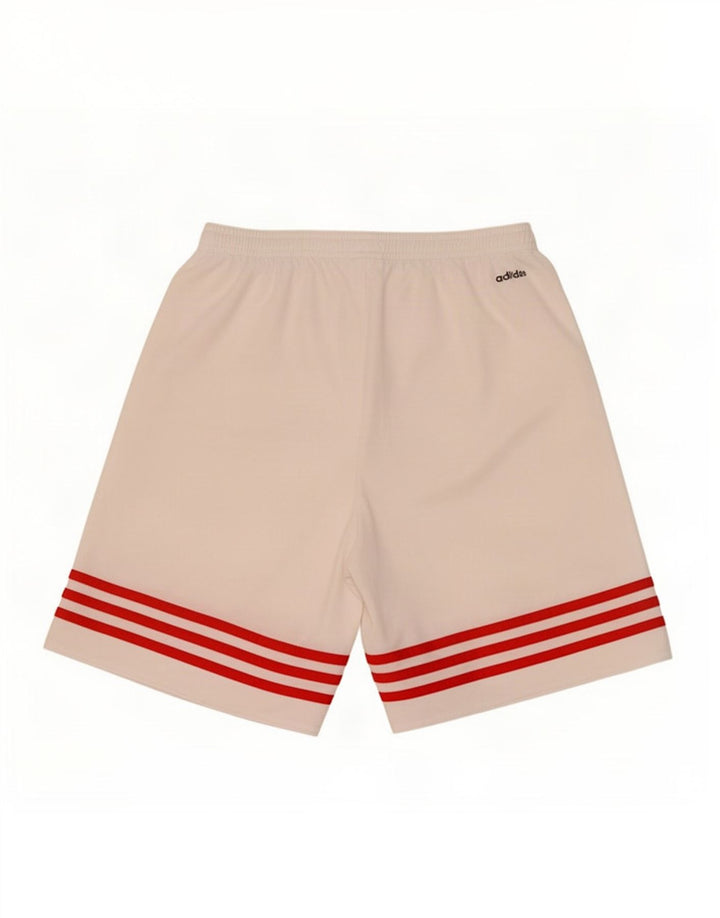 Adidas Masculino Climalite Sport Shorts Médio Branco Poliéster