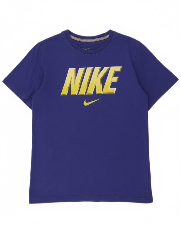 Camiseta Nike Meninos Graphic Top 10-11 Anos Médio Roxo