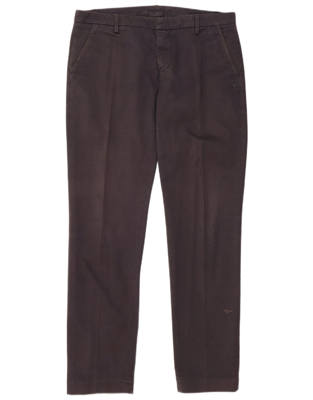 Calça Chino Masculina Slim Dondup W35 L33 Algodão Cinza