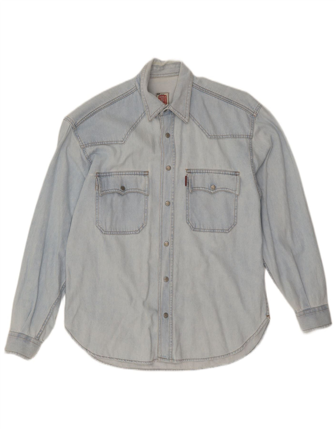 Casucci Camisa Masculina Pequena Azul