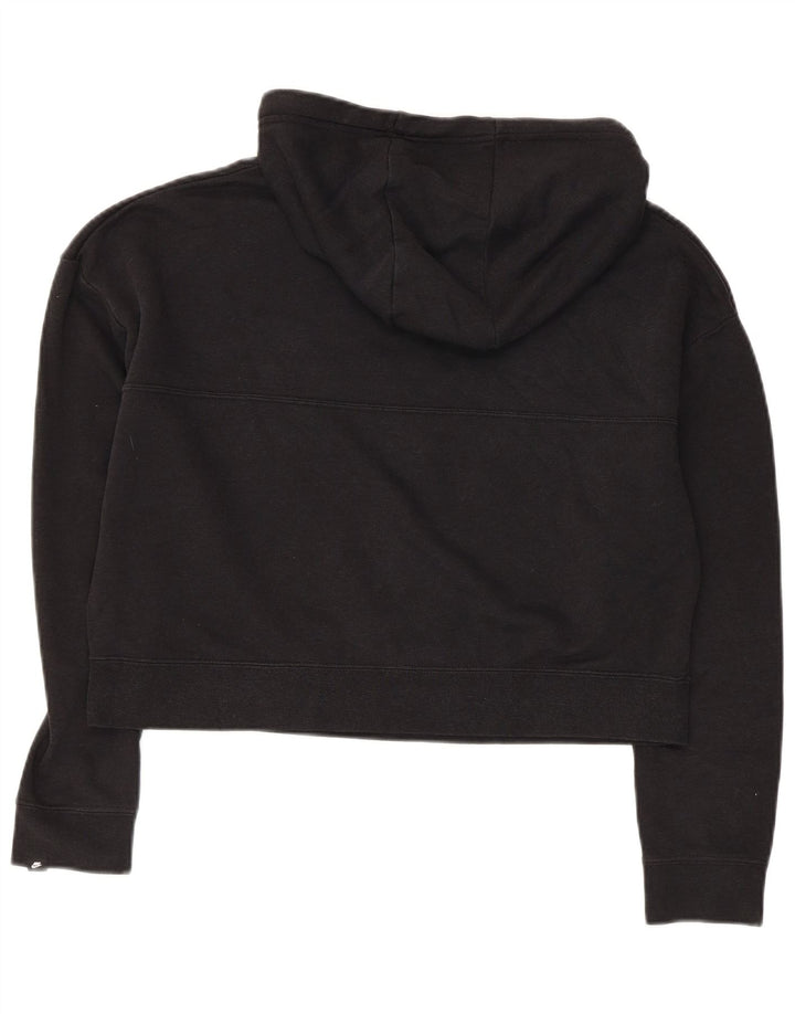 Jumper com capuz gráfico feminino Nike pequeno preto