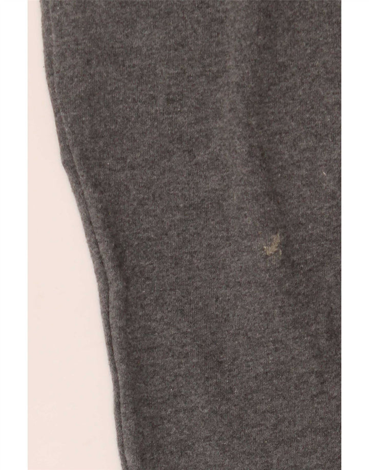 Calça de treino feminina Champion UK 14 algodão cinza médio