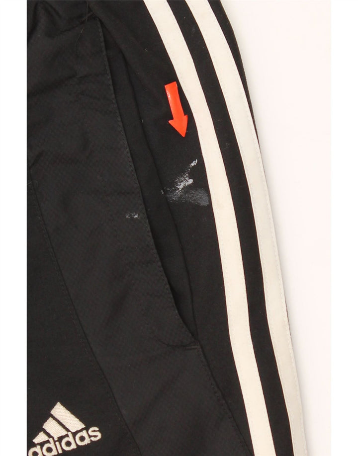 Adidas Mens Treino Calças Joggers Pequeno Poliéster Preto
