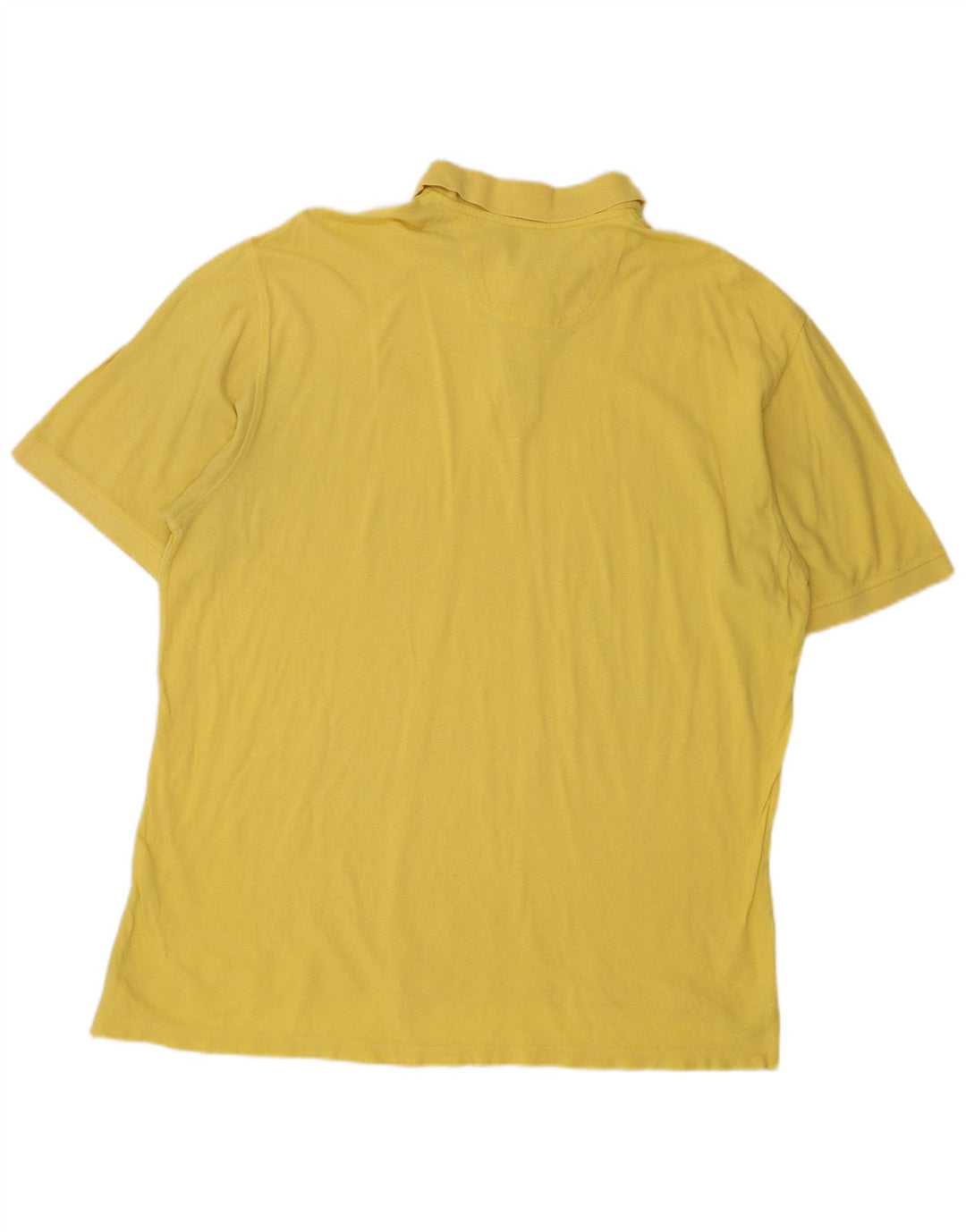 Camisa polo masculina Izod XL algodão amarelo