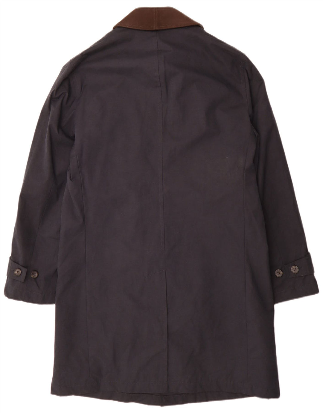 Casaco corta-vento masculino Marks & Spencer UK 36 pequeno azul marinho clássico