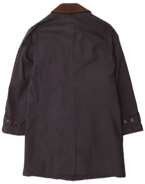 Casaco corta-vento masculino Marks & Spencer UK 36 pequeno azul marinho clássico