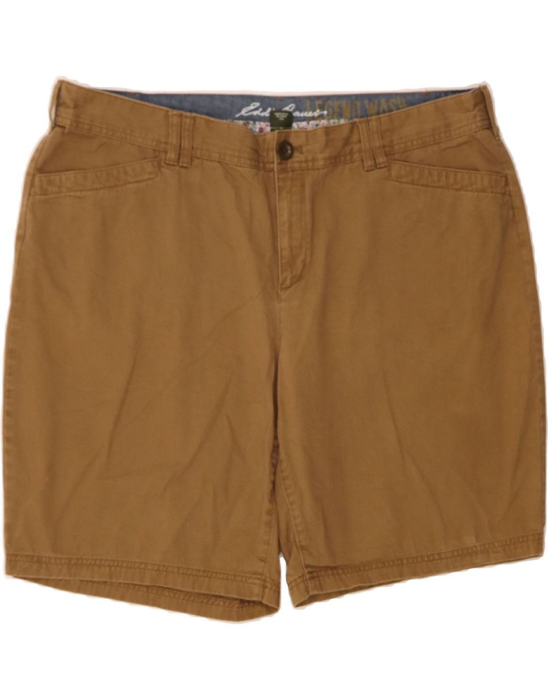 EDDIE BAUER Womens Casual Shorts US 20 3XL W40 Brown Cotton Vintage Eddie Bauer and Second-Hand Eddie Bauer from Messina Hembry 