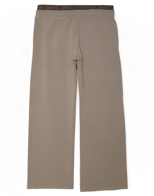 Calça de treino Nike masculina gráfica grande algodão cinza