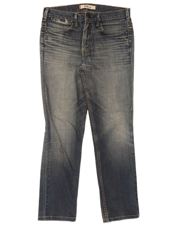 Jeans Levis 519 Slim Masculino W34 L30 Azul
